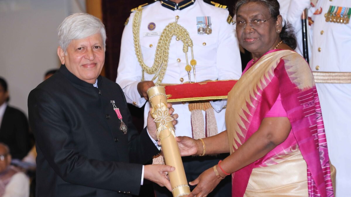 Receive Padma Award by Dr. Zahir I. Kazi