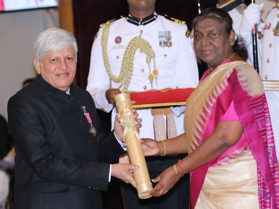 Receive Padma Award by Dr. Zahir I. Kazi